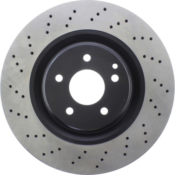 Centric SportStop Drilled 1-Piece Front Brake Rotor 128.35052