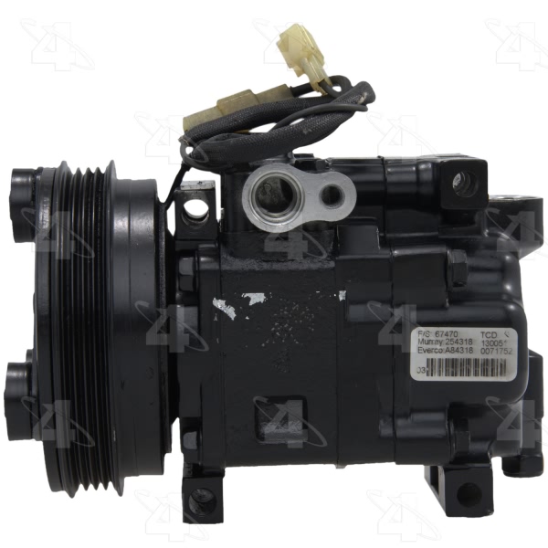 Four Seasons Remanufactured A C Compressor With Clutch 67470