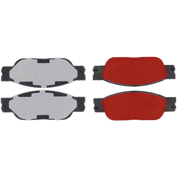 Centric Posi Quiet Pro™ Semi-Metallic Front Disc Brake Pads 500.09330