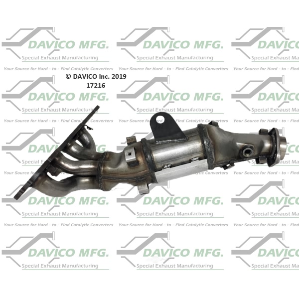 Davico Exhaust Manifold with Integrated Catalytic Converter 17216
