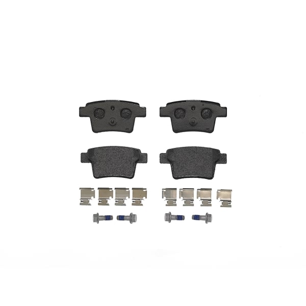 brembo Premium Low-Met OE Equivalent Rear Brake Pads P24063