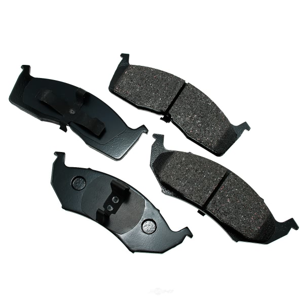 Akebono Pro-ACT™ Ultra-Premium Ceramic Front Disc Brake Pads ACT642