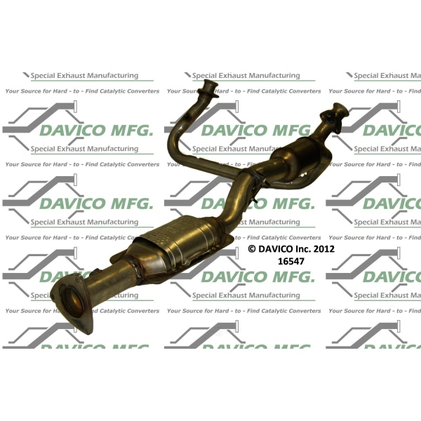 Davico Direct Fit Catalytic Converter and Pipe Assembly 16547