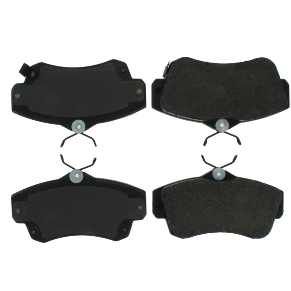 Centric Posi Quiet™ Extended Wear Semi-Metallic Front Disc Brake Pads 106.08410