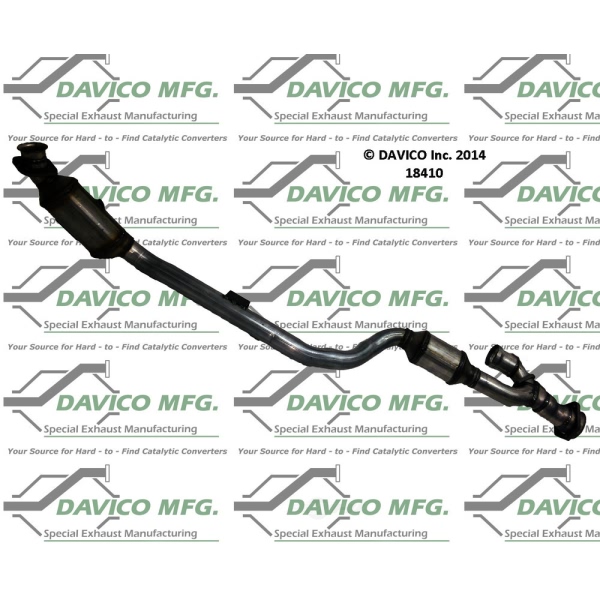 Davico Direct Fit Catalytic Converter and Pipe Assembly 18410