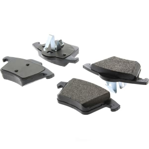 Centric Posi Quiet™ Extended Wear Semi-Metallic Rear Disc Brake Pads for 2013 Volvo XC90 - 106.09800
