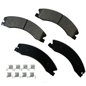 Akebono Pro-ACT™ Ultra-Premium Ceramic Rear Disc Brake Pads for Chevrolet Silverado 3500 HD - ACT1411