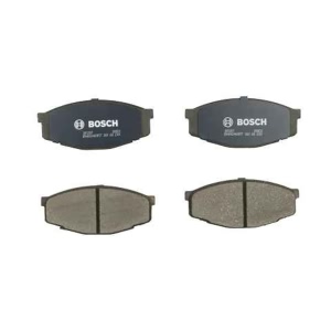 Bosch QuietCast™ Premium Organic Front Disc Brake Pads for 1990 Toyota Pickup - BP207