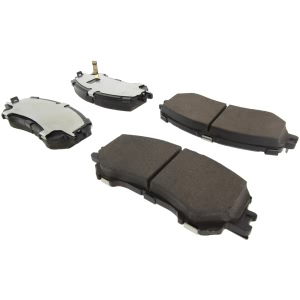 Centric Posi Quiet™ Ceramic Front Disc Brake Pads for 2015 Nissan Rogue Select - 105.17370