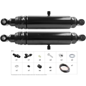 Monroe Max-Air™ Load Adjusting Rear Shock Absorbers for 1990 Dodge W150 - MA733