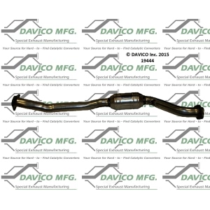 Davico Direct Fit Catalytic Converter and Pipe Assembly for 2006 Isuzu i-280 - 19444