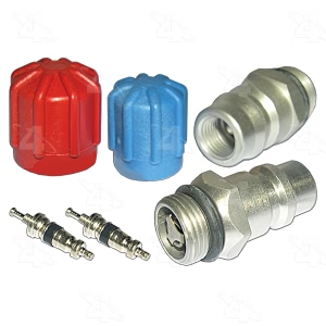 Four Seasons A C System Valve Core And Cap Kit for Cadillac - 26778