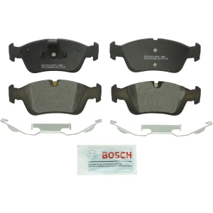 Bosch QuietCast™ Premium Organic Front Disc Brake Pads for 2005 BMW 325xi - BP781