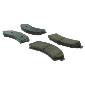 Centric Posi Quiet™ Extended Wear Semi-Metallic Front Disc Brake Pads for Isuzu Hombre - 106.07260