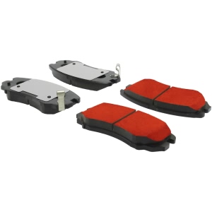 Centric Posi Quiet Pro™ Ceramic Front Disc Brake Pads for 2010 Kia Optima - 500.09240