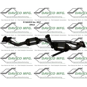 Davico Direct Fit Catalytic Converter and Pipe Assembly for 2006 Ford Freestar - 19413