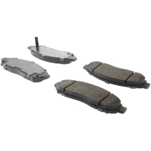 Centric Posi Quiet™ Semi-Metallic Brake Pads With Hardware for 2004 Nissan Pathfinder - 104.10940