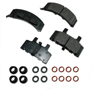 Akebono Pro-ACT™ Ultra-Premium Ceramic Front Disc Brake Pads for 1994 Dodge Ram 1500 - ACT369