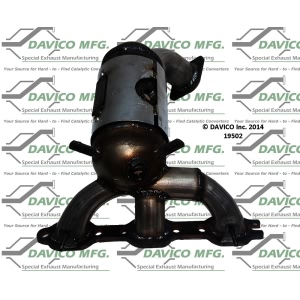 Davico Exhaust Manifold with Integrated Catalytic Converter for 2007 Chrysler Pacifica - 19502