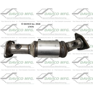 Davico Direct Fit Catalytic Converter for 2011 Mazda CX-7 - 17476