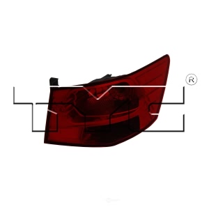 TYC Passenger Side Outer Replacement Tail Light for 2011 Kia Forte - 11-6415-00