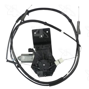 ACI Rear Center Power Window Regulator and Motor Assembly for 2004 Ford F-150 - 383342
