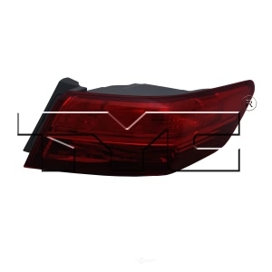 TYC Passenger Side Outer Replacement Tail Light for 2015 Acura ILX - 11-6481-00