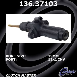 Centric Premium™ Clutch Master Cylinder for 1990 Porsche 928 - 136.37103