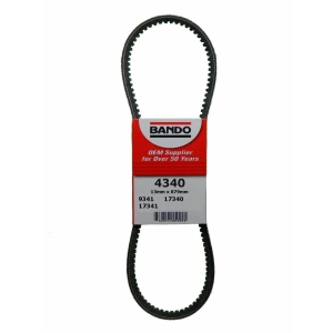 BANDO Precision Engineered Power Flex V-Belt for 1992 Toyota 4Runner - 4340