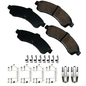 Akebono Pro-ACT™ Ultra-Premium Ceramic Front Disc Brake Pads for 2004 Isuzu Ascender - ACT882