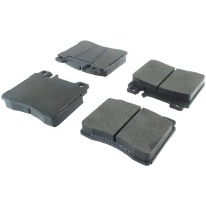 Centric Posi Quiet™ Semi-Metallic Brake Pads With Hardware for 1998 Mercedes-Benz CL600 - 104.05770