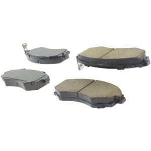 Centric Posi Quiet™ Ceramic Front Disc Brake Pads for 2000 Hyundai Elantra - 105.07000