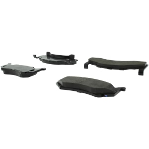 Centric Posi Quiet™ Ceramic Front Disc Brake Pads for 1989 Dodge Ramcharger - 105.01230