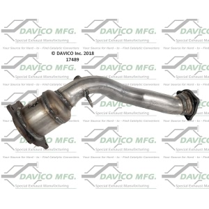 Davico Direct Fit Catalytic Converter and Pipe Assembly for 2013 Porsche Cayenne - 17489