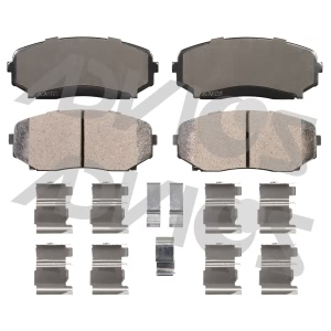 Advics Ultra-Premium™ Ceramic Front Disc Brake Pads for 2012 Ford Edge - AD1258
