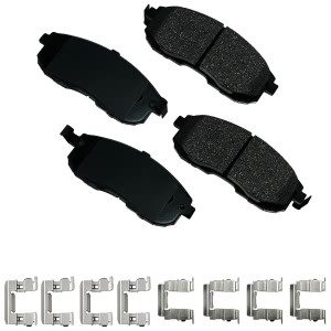 Akebono Pro-ACT™ Ultra-Premium Ceramic Front Disc Brake Pads for 2002 Nissan Maxima - ACT815A