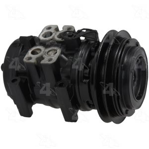 Four Seasons Remanufactured A C Compressor With Clutch for 1987 Mazda 323 - 77303