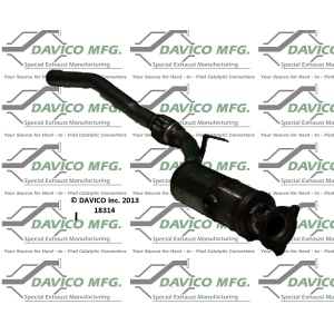 Davico Direct Fit Catalytic Converter and Pipe Assembly for Audi A4 - 18314