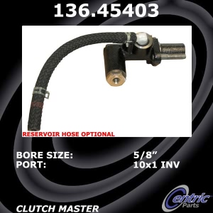 Centric Premium™ Clutch Master Cylinder for Mazda Protege - 136.45403