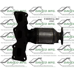 Davico Exhaust Manifold with Integrated Catalytic Converter for 2009 Hyundai Santa Fe - 17217