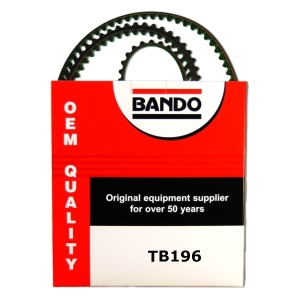 BANDO Precision Engineered OHC Timing Belt for 1989 Porsche 928 - TB196