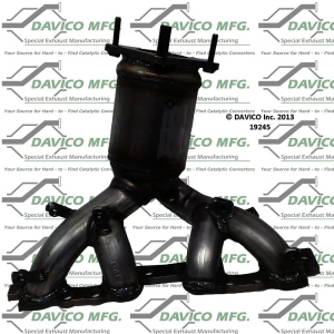 Davico Exhaust Manifold with Integrated Catalytic Converter for 2000 Dodge Neon - 19245
