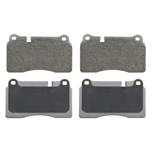 Wagner ThermoQuiet Semi-Metallic Disc Brake Pad Set for 2011 Volkswagen Touareg - MX1129