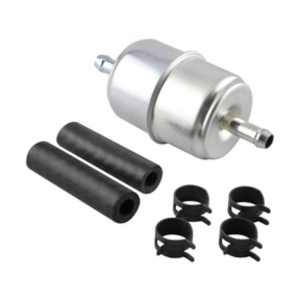 Hastings In Line Fuel Filter With Clamps And Hoses for BMW 530i - GF2