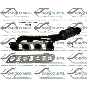 Davico Exhaust Manifold with Integrated Catalytic Converter for 2014 Infiniti QX80 - 17220