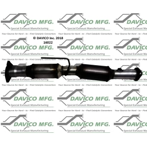 Davico Direct Fit Catalytic Converter and Pipe Assembly for 1996 Mazda B3000 - 16022