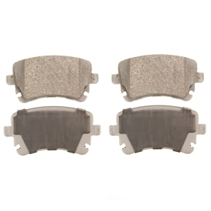 Wagner Thermoquiet Semi Metallic Rear Disc Brake Pads for 2005 Audi A8 Quattro - MX1018