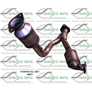 Davico Direct Fit Catalytic Converter and Pipe Assembly for 2001 Mitsubishi Montero - 18077