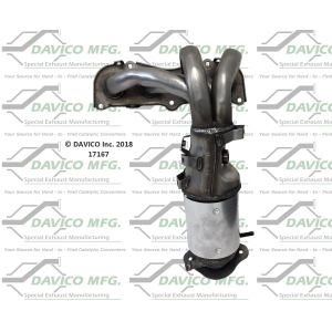 Davico Exhaust Manifold with Integrated Catalytic Converter for 2006 Toyota RAV4 - 17167