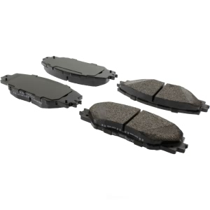 Centric Posi Quiet™ Extended Wear Semi-Metallic Front Disc Brake Pads for 2017 Toyota Corolla iM - 106.12110